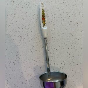 Vintage Chrome Foley EKCO Ladle Tomato Mushroom Handle USA 11.25" Length Retro